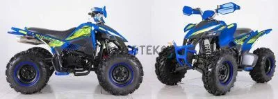Квадроцикл Racer (Рейсер) TYPHOON 250 синий/зелёный (машинокомплект)