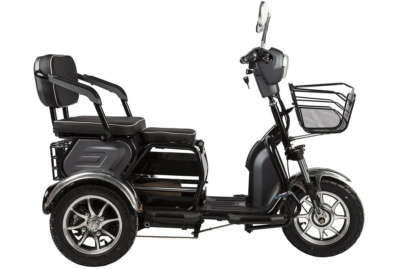 Пассажирский электротрицикл Rutrike (Рутрайк) S2 V2 трансформер