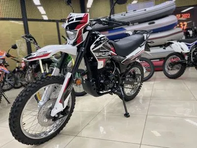 Мотоцикл кроссовый / эндуро Racer (Рейсер) RC250GY - C2 Panther голубой с ПТС