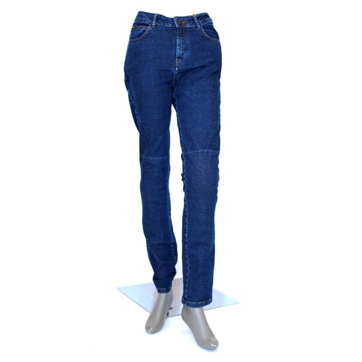 Мотоджинсы MCP женские Cobra Stretch потертый синий 26