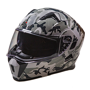 Шлем мото модуляр AiM (Аим) JK906S Camouflage Glossy XS