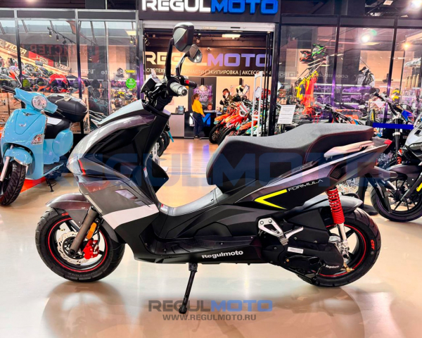 Скутер Regulmoto (Регулмото) FORMULA 50 (125) 2Т серый | Мототека