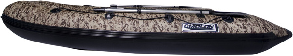 Лодка ПВХ Omolon (Омолон) SLDK A - 320 DP (коричневый пиксель) | Мототека