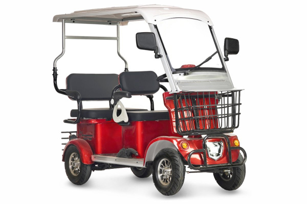 Пассажирский электротрицикл Rutrike (Рутрайк) Gelbert Hara 48V/60V 600Вт | Мототека