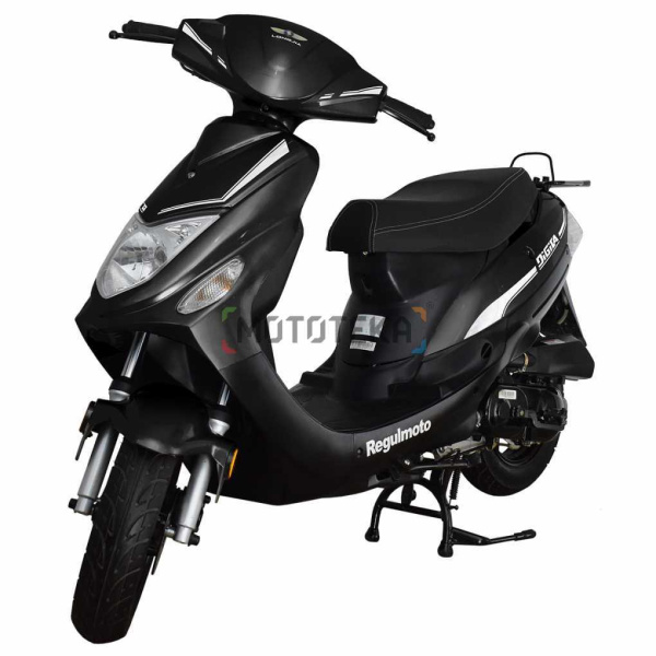 Скутер Regulmoto (Регулмото) DIGITA 50 (LJ50QT - 3L) чёрный | Мототека